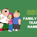 Family Guy Team Names