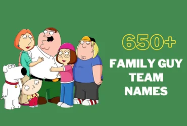 Family Guy Team Names
