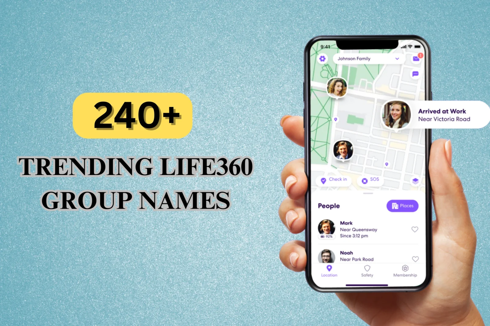 Life360 Group Names