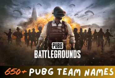 PUBG Team Names