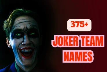Joker Team Names