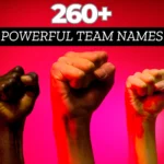 Powerful Team Names