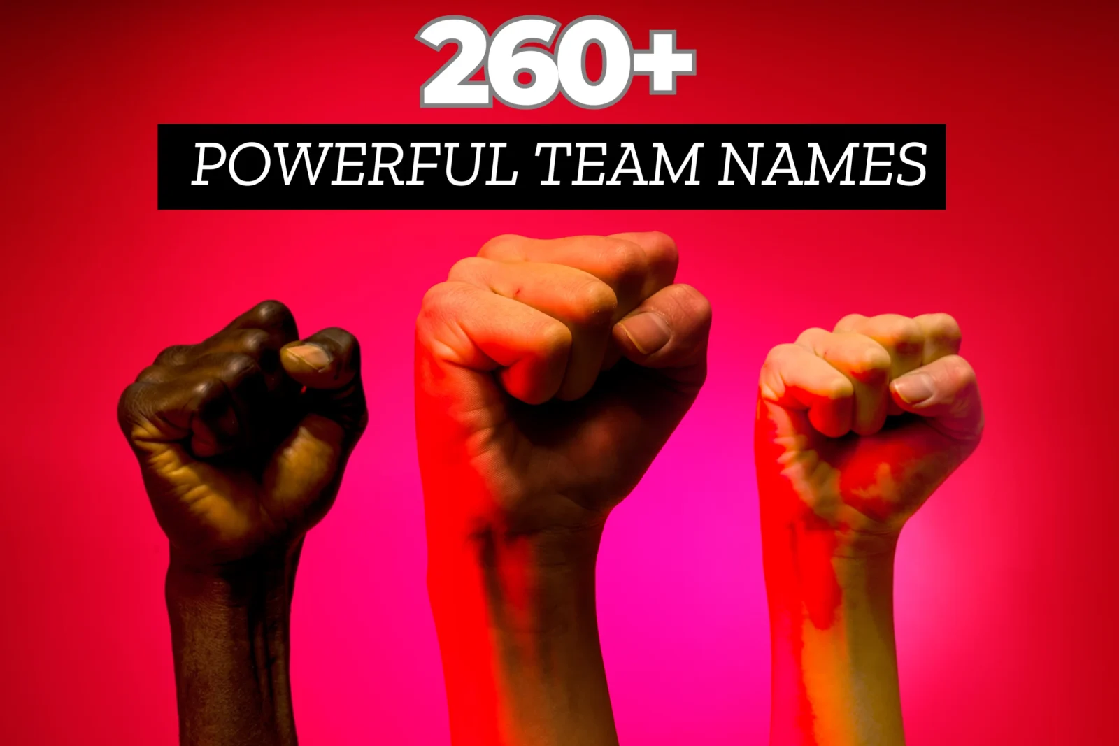 Powerful Team Names