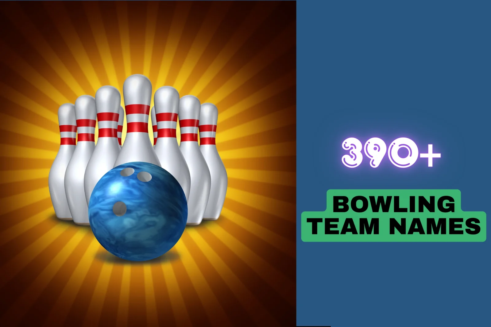 Bowling Team Names