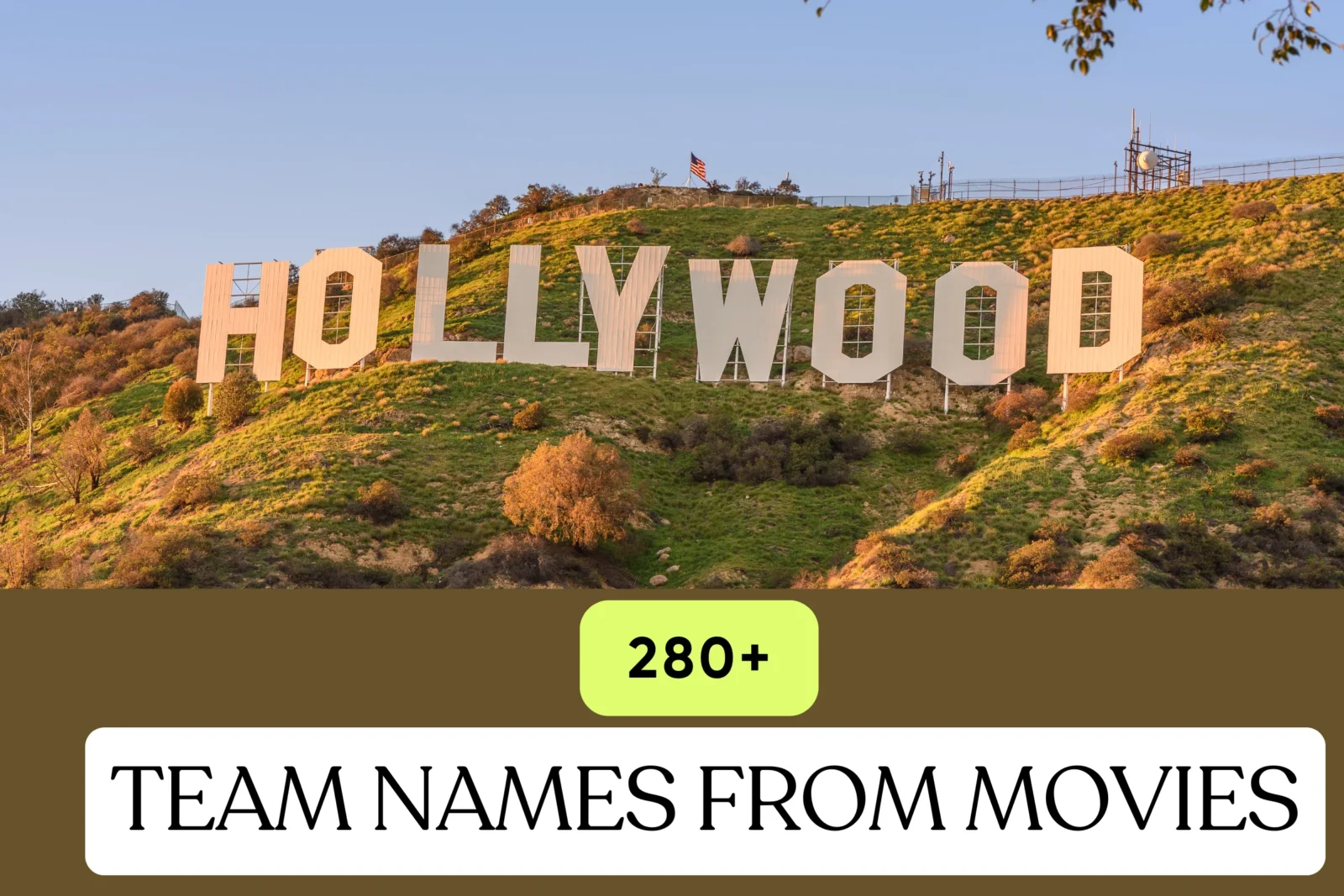 Team Names from Movies
