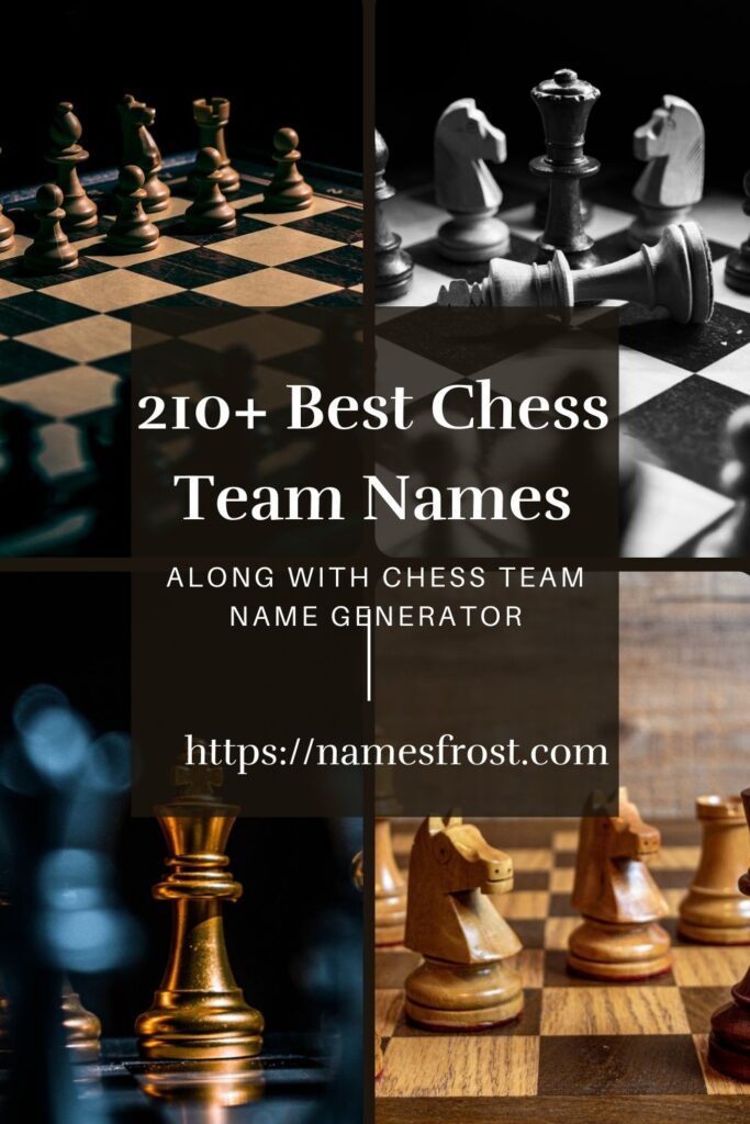 amazing chess team names