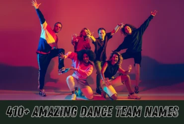Dance Team Names