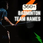 Badminton Team Names